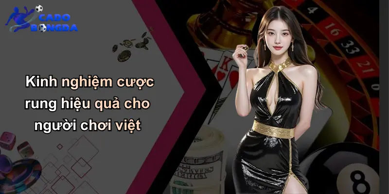 Kinh nghiệm cược rung hiệu quả cho người chơi việt
