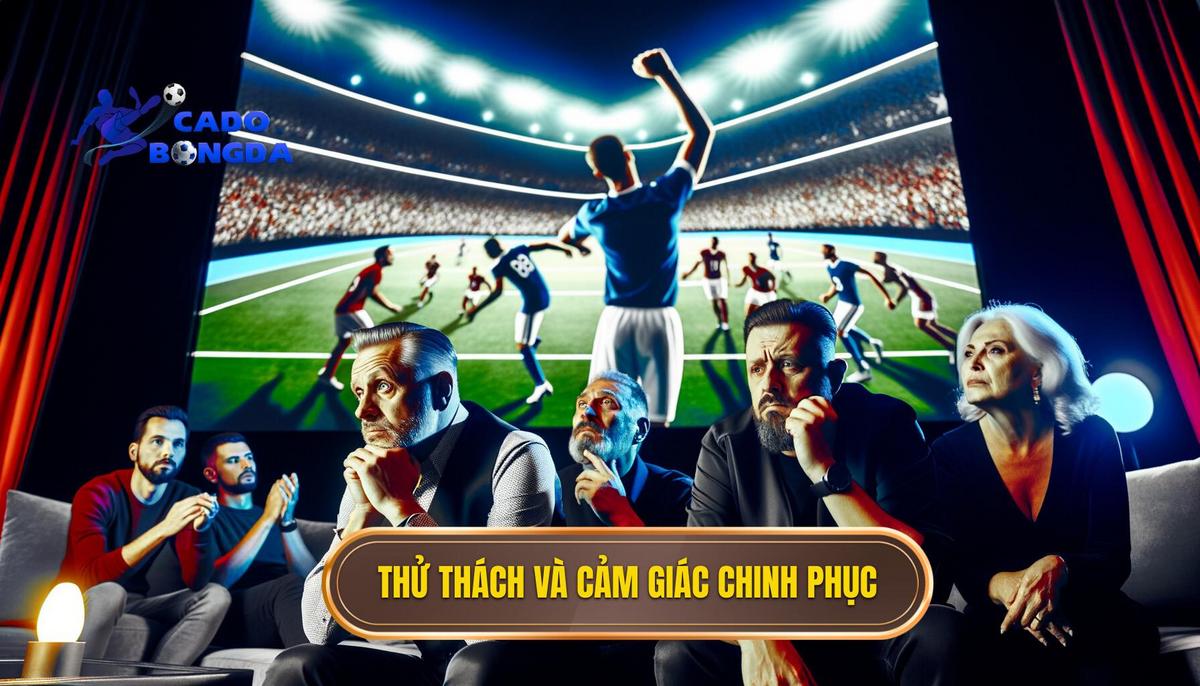 Vì sao dân chơi mê cá cược bóng đá? 3 Khía cạnh tâm lý_ Thử thách và cảm giác chinh phục