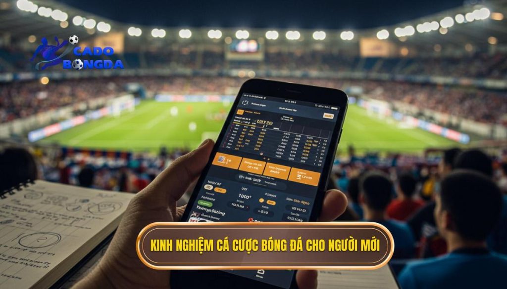 kinh nghiệm cá cược bóng đá cho người mới