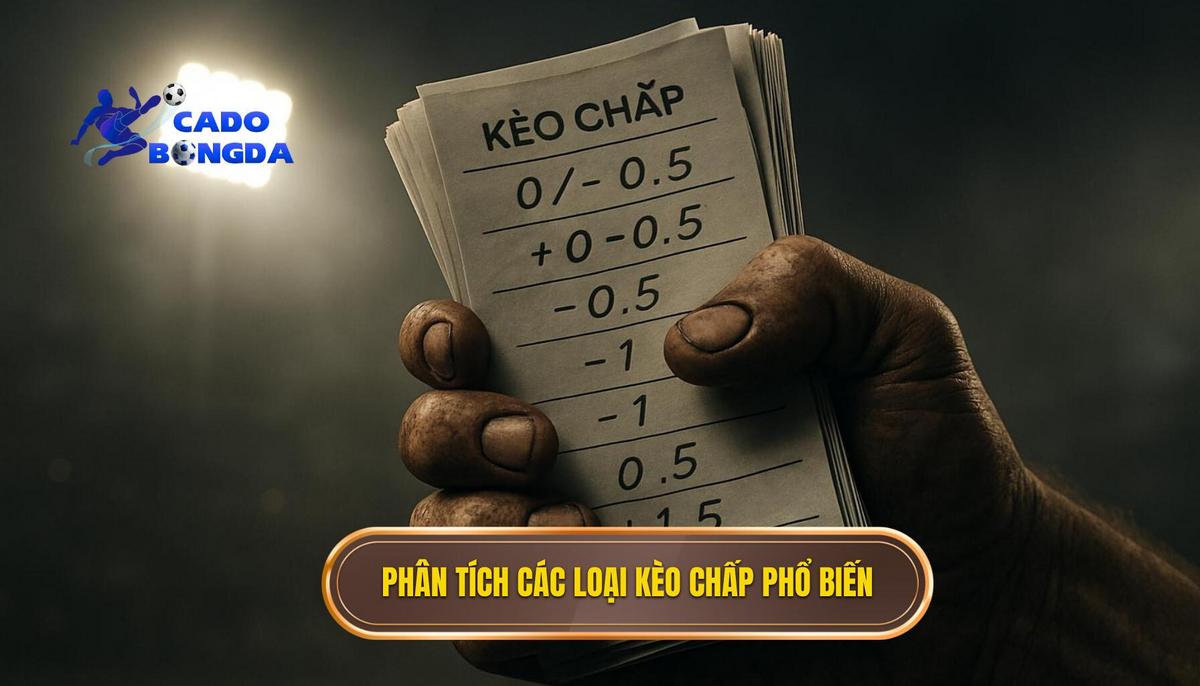 Phân Tích Chuyên Sâu Các Loại Kèo Chấp Phổ Biến