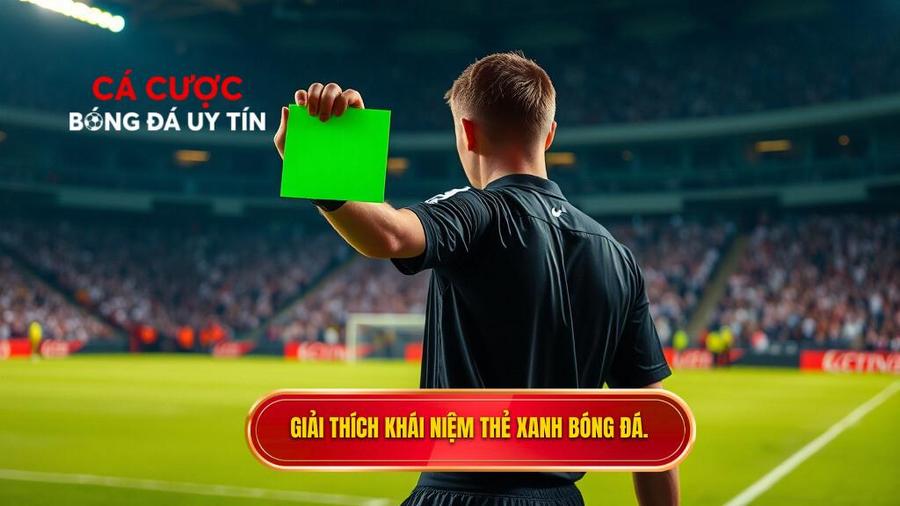 Khái niệm cơ bản: Thẻ xanh trong bóng đá là gì?