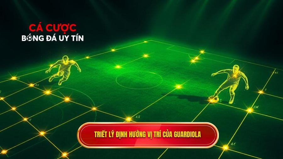 Nền tảng cốt lõi của chiến thuật Pep Guardiola: Triết lý định hướng vị trí (Juego de Posición)