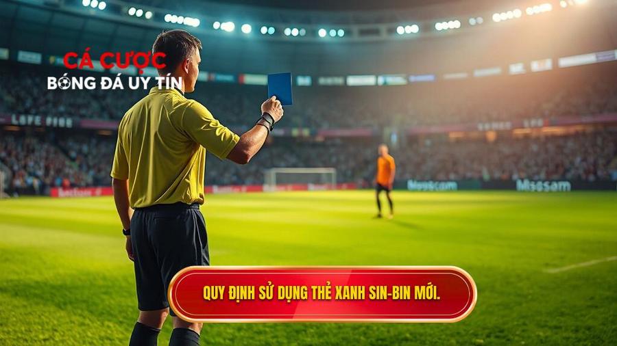 Quy định chi tiết về việc sử dụng thẻ xanh mới (Sin-bin)